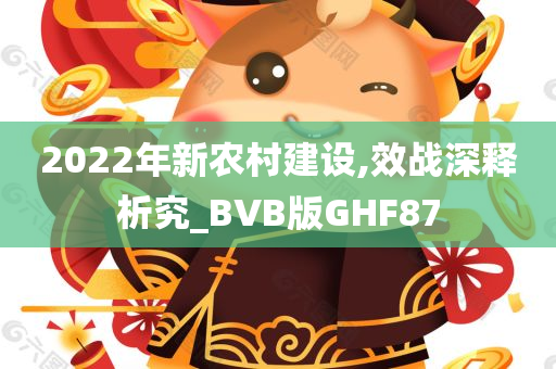 2022年新农村建设,效战深释析究_BVB版GHF87
