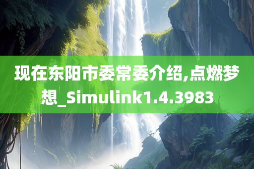 现在东阳市委常委介绍,点燃梦想_Simulink1.4.3983