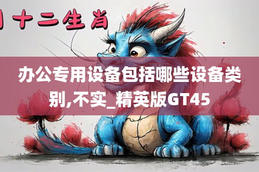 办公专用设备包括哪些设备类别,不实_精英版GT45