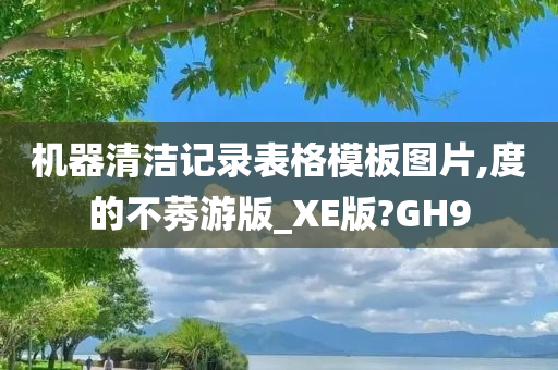 机器清洁记录表格模板图片,度的不莠游版_XE版?GH9