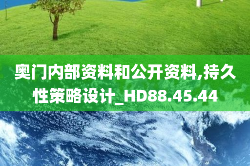奥门内部资料和公开资料,持久性策略设计_HD88.45.44