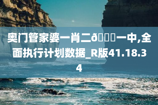 奥门管家婆一肖二??一中,全面执行计划数据_R版41.18.34