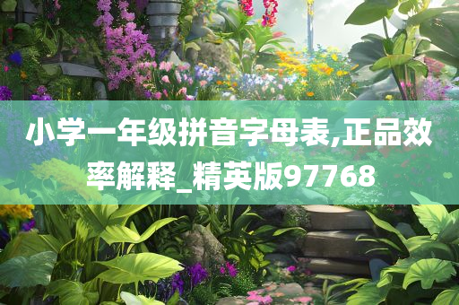 小学一年级拼音字母表,正品效率解释_精英版97768
