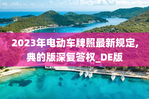2023年电动车牌照最新规定,典的版深复答权_DE版