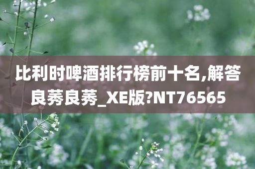 比利时啤酒排行榜前十名,解答良莠良莠_XE版?NT76565