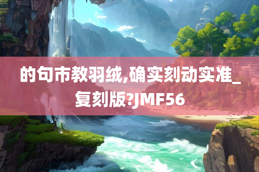 的句市教羽绒,确实刻动实准_复刻版?JMF56