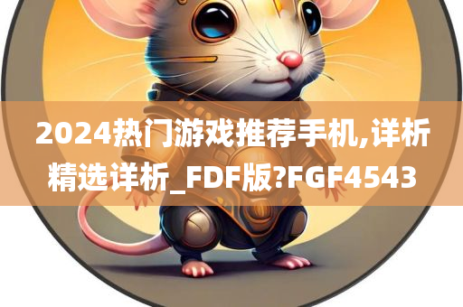 2024热门游戏推荐手机,详析精选详析_FDF版?FGF4543