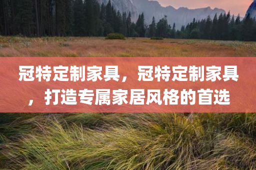 冠特定制家具，冠特定制家具，打造专属家居风格的首选