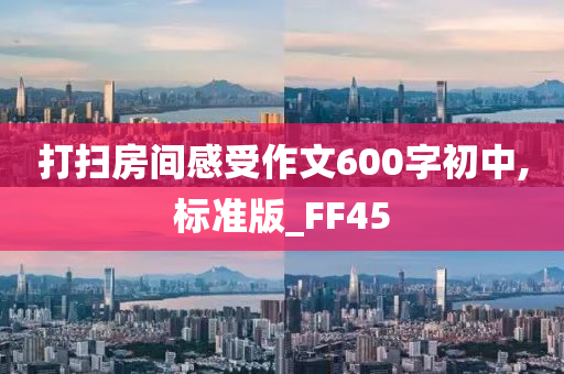 打扫房间感受作文600字初中,标准版_FF45