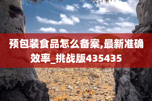 预包装食品怎么备案,最新准确效率_挑战版435435