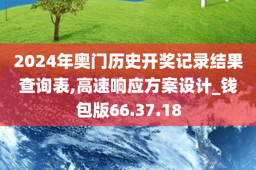 2024年奥门历史开奖记录结果查询表,高速响应方案设计_钱包版66.37.18