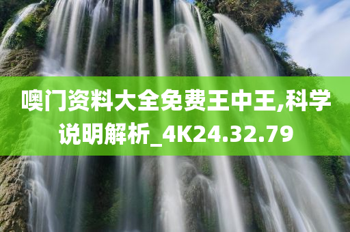 噢门资料大全免费王中王,科学说明解析_4K24.32.79