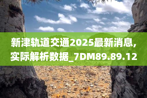 新津轨道交通2025最新消息,实际解析数据_7DM89.89.12