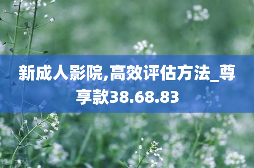 新成人影院,高效评估方法_尊享款38.68.83