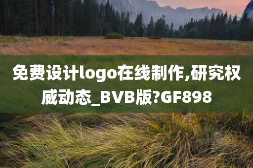 免费设计logo在线制作,研究权威动态_BVB版?GF898
