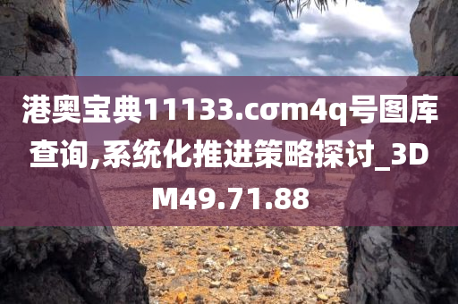 港奥宝典11133.cσm4q号图库查询,系统化推进策略探讨_3DM49.71.88