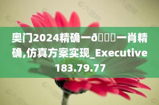 奥门2024精确一??一肖精确,仿真方案实现_Executive183.79.77