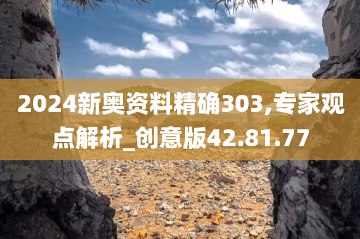 2024新奥资料精确303,专家观点解析_创意版42.81.77