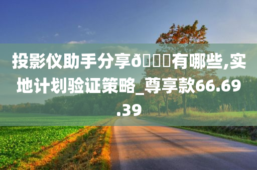 投影仪助手分享??有哪些,实地计划验证策略_尊享款66.69.39