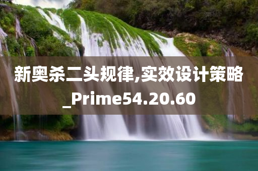 新奥杀二头规律,实效设计策略_Prime54.20.60