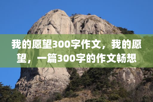 我的愿望300字作文，我的愿望，一篇300字的作文畅想