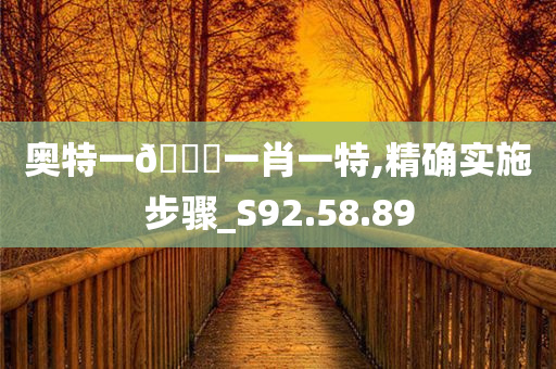奥特一??一肖一特,精确实施步骤_S92.58.89