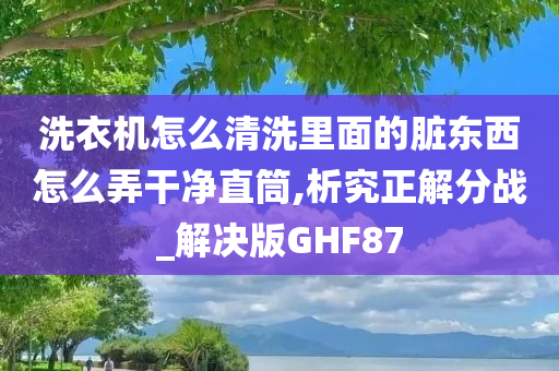 洗衣机怎么清洗里面的脏东西怎么弄干净直筒,析究正解分战_解决版GHF87
