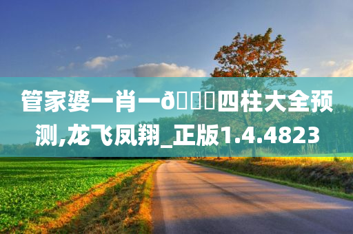 管家婆一肖一??四柱大全预测,龙飞凤翔_正版1.4.4823