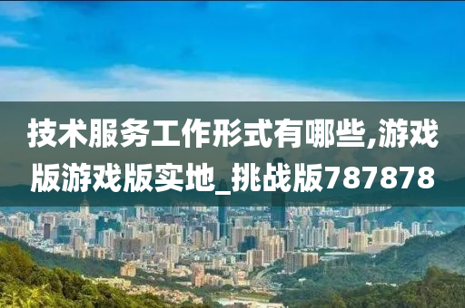 技术服务工作形式有哪些,游戏版游戏版实地_挑战版787878