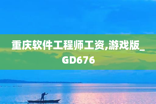 重庆软件工程师工资,游戏版_GD676