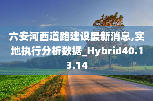 六安河西道路建设最新消息,实地执行分析数据_Hybrid40.13.14