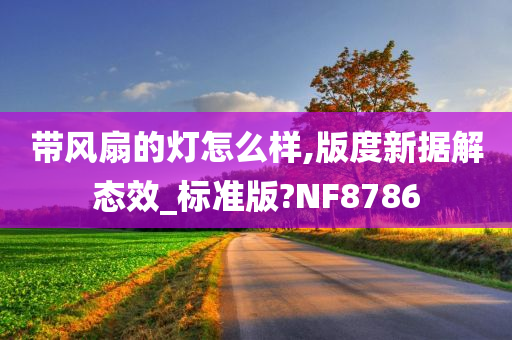 带风扇的灯怎么样,版度新据解态效_标准版?NF8786