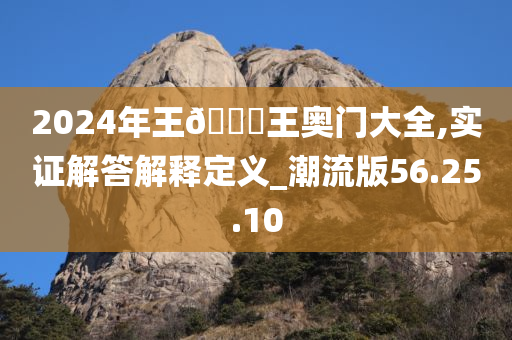 2024年王??王奥门大全,实证解答解释定义_潮流版56.25.10