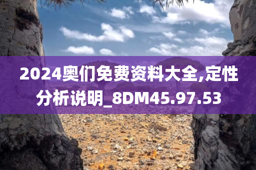 2024奥们免费资料大全,定性分析说明_8DM45.97.53