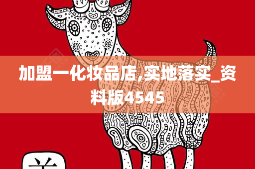 加盟一化妆品店,实地落实_资料版4545