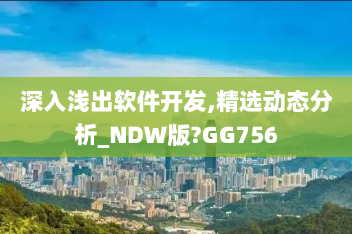 深入浅出软件开发,精选动态分析_NDW版?GG756