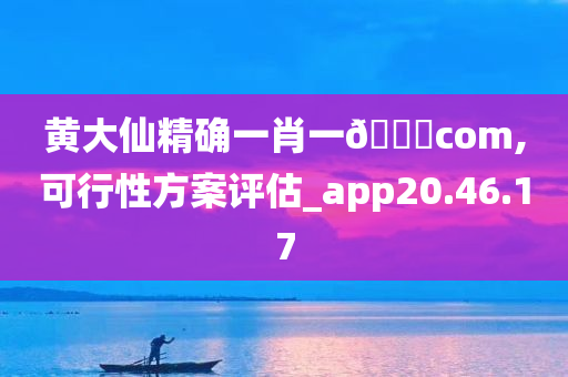 黄大仙精确一肖一??com,可行性方案评估_app20.46.17