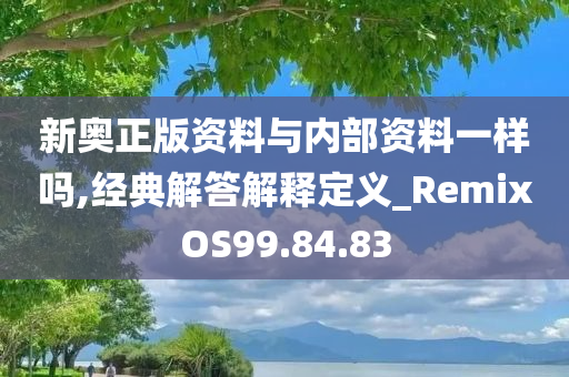 新奥正版资料与内部资料一样吗,经典解答解释定义_RemixOS99.84.83