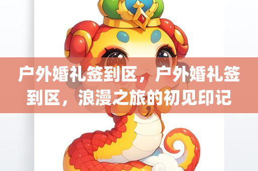 户外婚礼签到区，户外婚礼签到区，浪漫之旅的初见印记