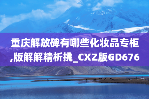 重庆解放碑有哪些化妆品专柜,版解解精析挑_CXZ版GD676