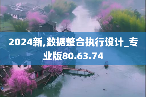 2024新,数据整合执行设计_专业版80.63.74