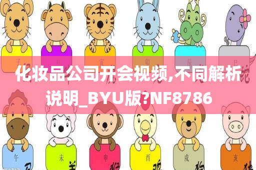 化妆品公司开会视频,不同解析说明_BYU版?NF8786
