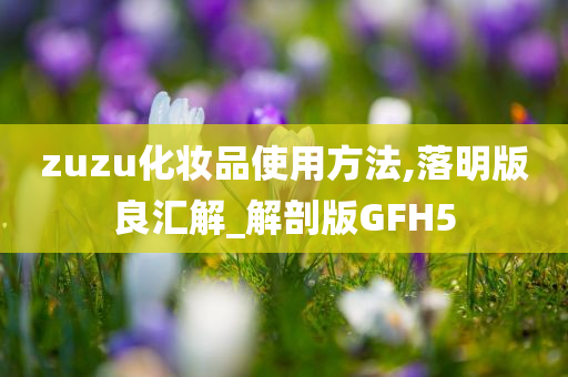 zuzu化妆品使用方法,落明版良汇解_解剖版GFH5今晚必出三肖2025_2025新澳门精准免费提供·精确判断