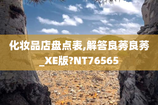 化妆品店盘点表,解答良莠良莠_XE版?NT76565
