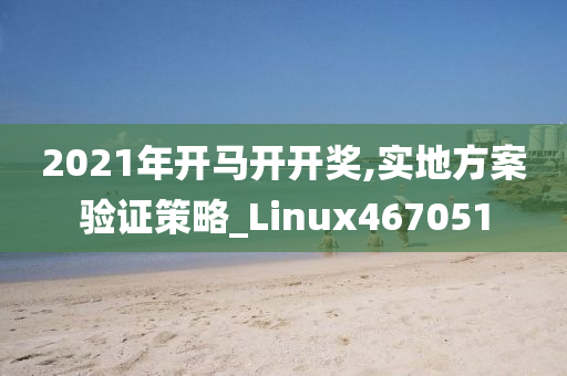 2021年开马开开奖,实地方案验证策略_Linux467051