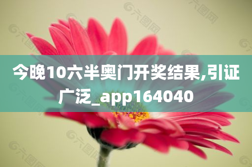今晚10六半奥门开奖结果,引证广泛_app164040