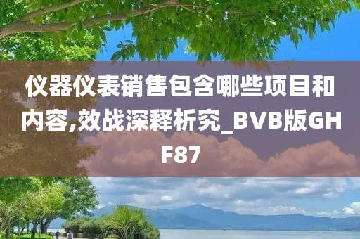 仪器仪表销售 第2页