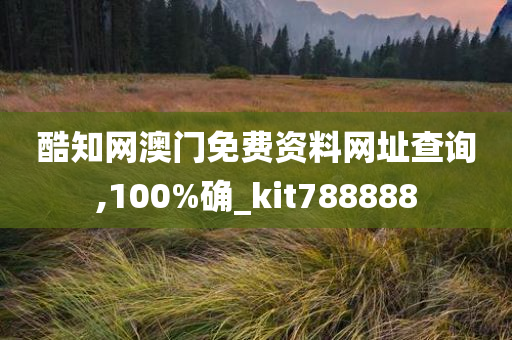 酷知网澳门免费资料网址查询,100%确_kit788888