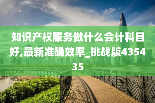 知识产权服务做什么会计科目好,最新准确效率_挑战版435435