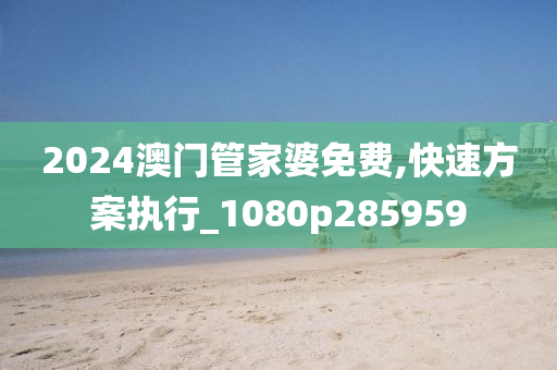 2024澳门管家婆免费,快速方案执行_1080p285959